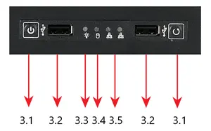 Telaio Server OEM/ODM 2 u550 supporto supporto per <span class=keywords><strong>Computer</strong></span> industriale custodia fino a 8*3.5 "HDD ATX Board telaio Server industriale - Product Image 6