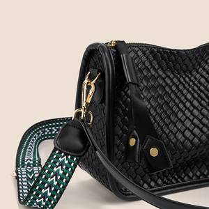 Sac <span class=keywords><strong>à</strong></span> bandoulière en cuir PU pour femme, grande capacité, avec fermeture éclair et sangle détachable – Nouveauté, article phare des soldes de Noël et du <span class=keywords><strong>Black</strong></span> <span class=keywords><strong>Friday</strong></span> - Product Image 5