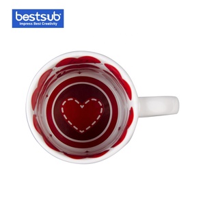 11oz personalizado sublimación Color lema tazas de café (<span class=keywords><strong>Te</strong></span> amo) (BD101-H) - Product Image 2