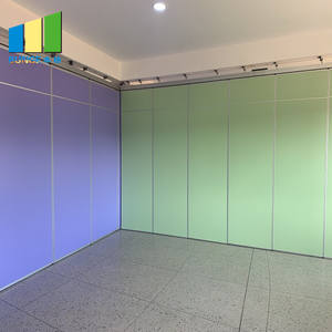 Pareti Divisorie Mobili in MDF Laminato Ignifugo e Insonorizzato per Sale Conferenze, Scuole e Palestre, Pareti Pieghevoli e Scorrevoli - Product Image 2