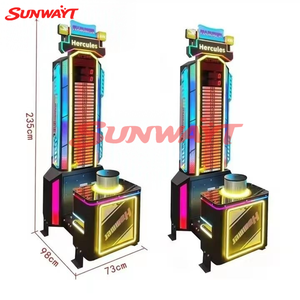 Consola de Juego Arcade de Fuerza y Boxeo Tipo Martillo, Operada con Monedas, la Más Popular para Pruebas de Fuerza - Product Image 3