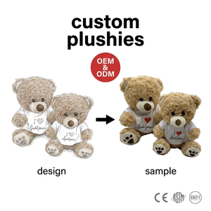 Orsacchiotto di Peluche Promozionale all'Ingrosso, Simpatico Piccolo Orsetto Imbottito Ljubljana, Morbido Giocattolo Souvenir Sloveno per Regalo Bambini - Product Image 1