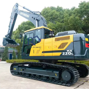 Hyundai HX220 Excavatrice sur chenilles d'occasion 22 tonnes Bonne condition Hyundai Construction Machinery 225LC 305-9t 385LC à vendre Moteur - Product Image 1
