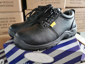 Chaussures de sécurité à embout d'acier pour chantier LXG, anti-perforation, prix bas, bottes de travail au Kenya HSB263 - Product Image 3