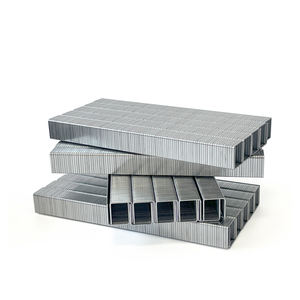 बायसनडोर 12 मिमी जस्ता स्टील 21 गुना चांदी इलेक्ट्रो गैल्वेनाइज्ड घुमावदार स्टेपल औद्योगिक वायवीय स्टेपल - Product Image 1