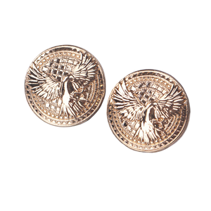 Abrigo de cuatro botones Xiaofans <span class=keywords><strong>Madian</strong></span> Eagle, chaqueta de plumón ajustable, botones metálicos ocultos, para mujer y - Product Image 1