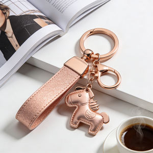 Vente chaude Fabricant direct Porte-clés en métal personnalisé Porte-clés de dessin animé Porte-clés en métal tendance - Product Image 1