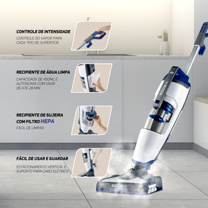 Esterilizador <span class=keywords><strong>de</strong></span> alfombras para el hogar, aspiradora <span class=keywords><strong>de</strong></span> <span class=keywords><strong>vapor</strong></span> 2 en 1 <span class=keywords><strong>con</strong></span> función caliente <span class=keywords><strong>de</strong></span> succión <span class=keywords><strong>de</strong></span> 90W, 1600w, húmedo y seco, nuevo - Product Image 3