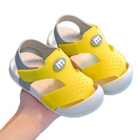 Nouvelles sandales d'été pour enfants, sandales de plage pour bébés, sandales à bout ouvert pour tout-petits, unisexes, à boucles et crochets, rayées, style Birkenstock