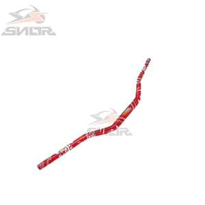 SNOR bonne vente moto 1 1/8 "" Fat Bar 28MM 800mm guidon motif décoratif guidon pinces Pad MX vélo Dirt Bike - Product Image 3
