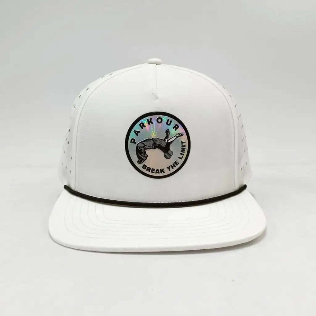 Chapeaux de sport unisexes à boucle en plastique réglable en coton à motif personnalisé Casquette de baseball couleur unie Lex Fit avec logo
