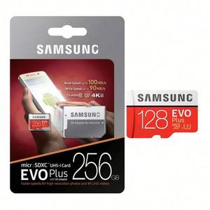 Carte mémoire Mini Evo Plus 4 Go 16 Go 32 Go 64 Go 128 Go 256 Go 512 Go U3 TF pour téléphones mobiles, caméra 4K pour Samsung - Product Image 1