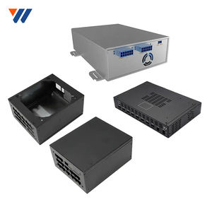 Yw חומרה באיכות גבוהה חותמת חלקים אלומיניום ארון מתכת מארז פלדה גיליון כרום מגולוון ייצור מתכת - Product Image 4