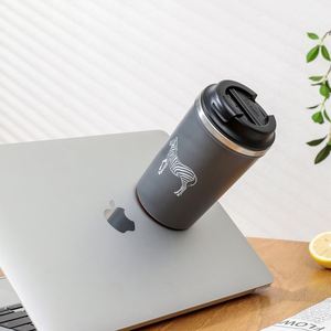 New Fashion Reusable Mugs Double Wall Stainless Steel Suction Never Fall Over Coffee Mug Custom Logo - Product Image 3