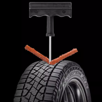 Nouveau kit de réparation de pneus tubeless en blister de 6 pièces avec perceuse filetée