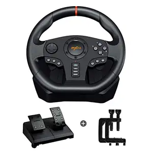 PXN V900 Volante 270/900 Derajat, Controller Game Mobil Balap, Setir Gair untuk PS3 4 Xbox One Series S X