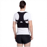 Ceinture Correctrice de Posture Invisible et Ajustable pour Adultes, Soutien Lombaire et Claviculaire, Solution Professionnelle Anti-Bosses pour Hommes