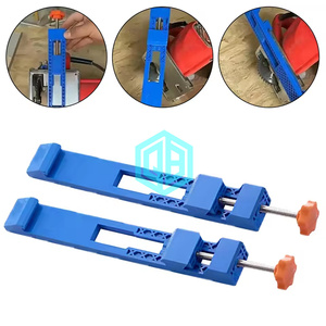 Có thể điều chỉnh máy cắt hướng dẫn đường sắt chính xác chế biến gỗ cạnh định vị công cụ hướng dẫn thông tư Saw phay định vị kẹp - Product Image 5