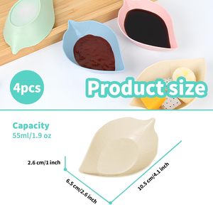 Wholesale Longsheng Plastic Creative Japanese Tableware <b>Snack</b> <b>Plate</b> Cutlery Set Soy Sauce Bone Kitchen <b>Plates</b> Back School - Product Image 3