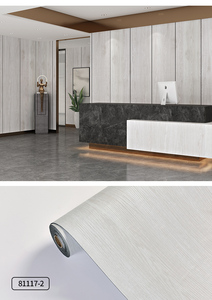 Adesivo Murale SXP in PVC Effetto Legno, Impermeabile e di Facile Manutenzione, Rotolo di Rivestimento per Pareti Interne di Soggiorno e Camera da Letto - Product Image 6