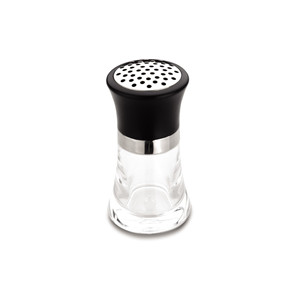 Grattugia per Formaggio in Plastica Trasparente e Resistente con Coperchio Nero per Uso in Cucina - Product Image 1