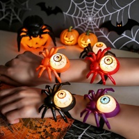 Jouet Araignée Lumineuse Décorative pour les Fêtes, Jouets Anti-Stress, Cadeaux pour Enfants, Jouets Amusants en Plastique, Vente Directe Usine