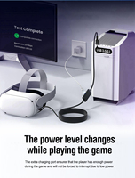 Câble USB C de 5 m avec amplification du signal pour Oculus Rift/Quest/Quest 2 VR/Link/Valve Index VR, Xbox One, imprimantes