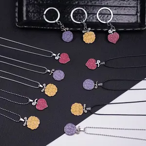 Anime Ketting Voor Vrouwen Mannen Metalen Kettingen Aas Wet Vervloekte Duivel Fruit Sieraden Hanger Kettingen Choker Collares