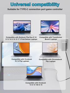 เครื่องชาร์จ USB-C 65W สำหรับ Zenbook/S/<span class=keywords><strong>Flip</strong></span>/3/Fold Vivobook/S Expertbook <span class=keywords><strong>Chromebook</strong></span> ProArt แล็ปท็อป-รุ่น B1-B9 13-17 - Product Image 3