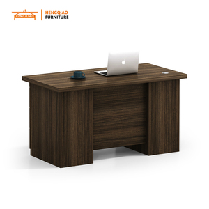 Escritorio de oficina ejecutivo moderno con diseño convertible en forma de I Mesa ejecutiva de estilo tradicional con cajones para oficina - Product Image 2