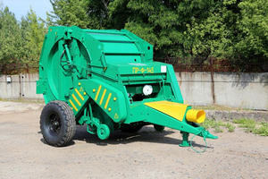 Empacadora redonda sin correa de alta calidad, maquinaria de cosecha de cosechadoras de máquinas agrícolas, empacadora redonda de granja - Product Image 2