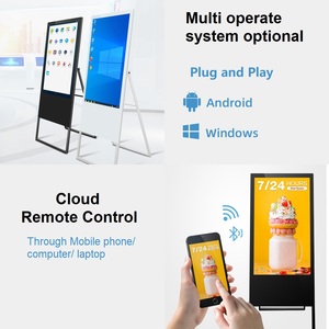 32 inch miễn phí tầng đứng 43 inch trong nhà LCD totems kiosk kỹ thuật số biển và hiển thị quảng cáo Máy nghe nhạc quảng cáo - Product Image 5