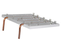 Plaque froide liquide haute performance |   Plaque de refroidissement à eau en aluminium sur mesure CNC pour l'échange thermique