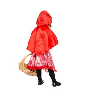 Disfraz de Caperucita Roja para Halloween y Navidad, Conjunto de Capa para Niñas, Traje de Cosplay para Fiestas y Actuaciones - Product Image 5
