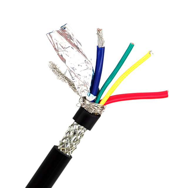 UL2464 22awg*6c Shielded Wire Awm 2464 24awg 80c 300vvw-1 Pvc Sheathed Multi Core Industrial Control Cable