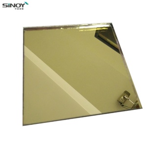 Gold-Colored <b>Mirror</b> Glass Sheet with <b>Silver</b> Coating for Colored Antique Bathroom <b>Mirrors</b> - Product Image 2