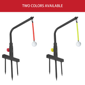 Máquina de Práctica de Swing de Golf Passen Roja/Amarilla, Equipo de Entrenamiento para Principiantes con Horquilla para Práctica de Swing de Golf - Product Image 4