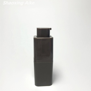 Bán buôn sang trọng không có không khí bơm nhựa mỹ phẩm chai 40ml-120ml Rỗng Lotion cơ thể phun màu đỏ hồng xám màu sắc đẹp bao bì - Product Image 5