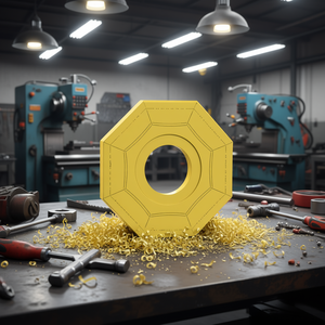 Fervi Milling Insert For Metal Cutting 80mm Diameter High Performance - Product Image 3