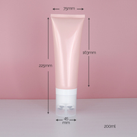 Tube de crème de massage 100ml 150ml 200ml 300ml, tube de lotion de massage corporel avec applicateur à 5 billes roulantes, emballage cosmétique