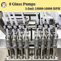 Ampul dolum makinesi otomatik 1-2ml 5-10ml ampul dolum ve sızdırmazlık makinesi cam ampul sıvı dolgu makineleri