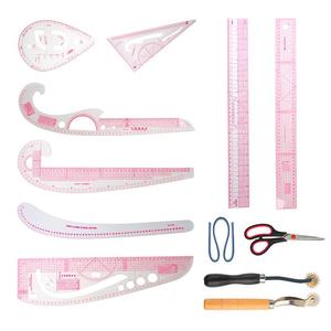 Acrylic May Cai Trị Thiết Lập Pháp Đường Cong Mô Hình Cai Trị Cho Người Mới Bắt Đầu Thợ May Thiết Kế - Product Image 1