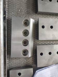 Preço fábrica Material Facas Quadradas Shredder Machine Lâmina Facas Cortadores Faca industrial - Product Image 5