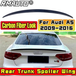 สปอยเลอร์หลัง สำหรับ Audi A5 4 ประตู ปี 2009 2010 2011 2012 2013 2014 2015 2016 ชุดแต่งสปอยเลอร์ฝากระโปรงท้ายรถยนต์ อุปกรณ์ตกแต่งรถยนต์ - Product Image 1