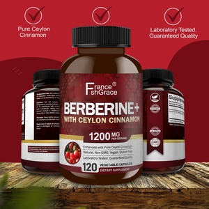 Cápsulas de Extractos de Berberina de Alta Potencia con Canela de Ceilán, 120 Cápsulas Vegetales para Mujeres y Hombres, Suplemento de Berberina - Product Image 4