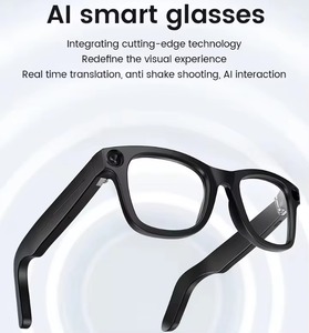 <span class=keywords><strong>Lunettes</strong></span> Intelligentes Ruidun E02 avec Caméra 4K 800W, Étanchéité IPX-4, Commande Vocale, Assistant IA ChatGPT, Recharge Type-C pour Extérieur, Batterie 300mAh, Autonomie 3-10 heures - Product Image 1