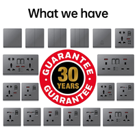Prise électrique standard européenne 16A, module personnalisable, AC 110~250V, prise murale RJ45 européenne, prise de câble pour ordinateur