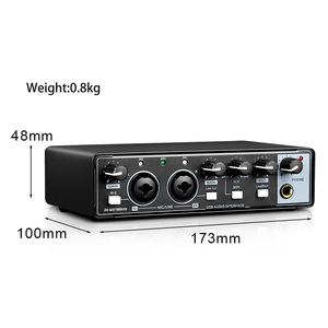 Tốt Nhất Chuyên Nghiệp USB Giao Diện Âm Thanh Loại C Cho Studio Ghi Âm Truyền Thông Không Dây Miễn Phí Trình Điều Khiển Máy Tính USB Microphone - Product Image 3