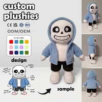 Fabricant de jouets en peluche personnalisés en coton PP à faible MOQ, jouets en peluche d'anniversaire, poupées en peluche douces avec garniture en dentelle, style Chibi Anime Girl