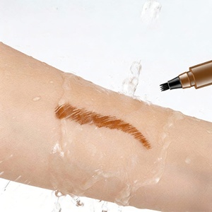 Crayon à sourcils Microblading à 4 pointes, crayon de tatouage longue tenue, pointe fine, marron noir, imperméable, crayon à sourcils à quatre pointes - Product Image 2